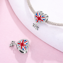 Pingente Encanto Coração UK S925 Charm Romanely
