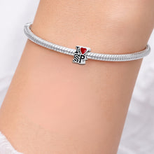 Pingente Encanto I Love SP (São Paulo) S925 Charm Romanely