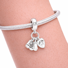 Pingente Encanto Bebé a Bordo S925 Charm Romanely