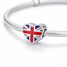 Pingente Encanto Coração UK 2 S925 Charm Romanely