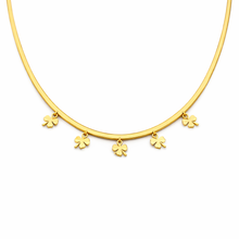 Colar Trevo da Sorte em Aço Inoxidável Romanely