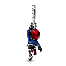 Pingente Encanto Herói das Teias S925 Charm Romanely