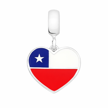 Pingente Encanto Coração Texas S925 Charm Romanely