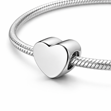 Pingente Encanto Mini Coração S925 Charm Romanely