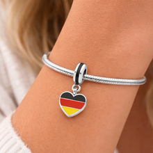 Pingente Encanto Coração Alemanha S925 Charm Romanely