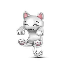 Pingente Encanto Gatinho Pendurado S925