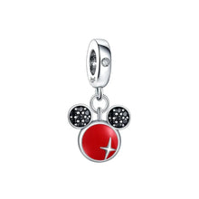 Pingente Encanto Ícone das Orelhas Redondas com Zircónias S925 Charm Romanely