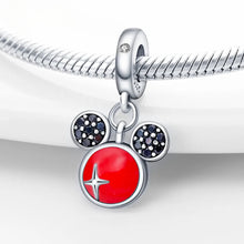 Pingente Encanto Ícone das Orelhas Redondas com Zircónias S925 Charm Romanely