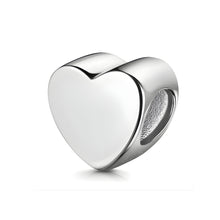 Pingente Encanto Mini Coração S925 Charm Romanely