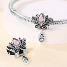 Pingente Encanto Flor de Lótus com Zircónias S925