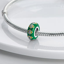 Pingente Separador Brasil com Zircónias S925