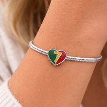 Pingente Encanto Coração 7 Portugal S925 Charm Romanely