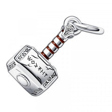 Pingente Encanto Martelo do Trovão S925 Charm Romanely