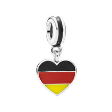 Pingente Encanto Coração Alemanha S925 Charm Romanely