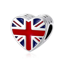 Pingente Encanto Coração UK 2 S925 Charm Romanely
