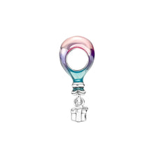 Pingente Encanto Balão de Ar Quente Feliz Aniversário S925 Charm Romanely