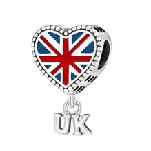Pingente Encanto Coração UK S925 Charm Romanely